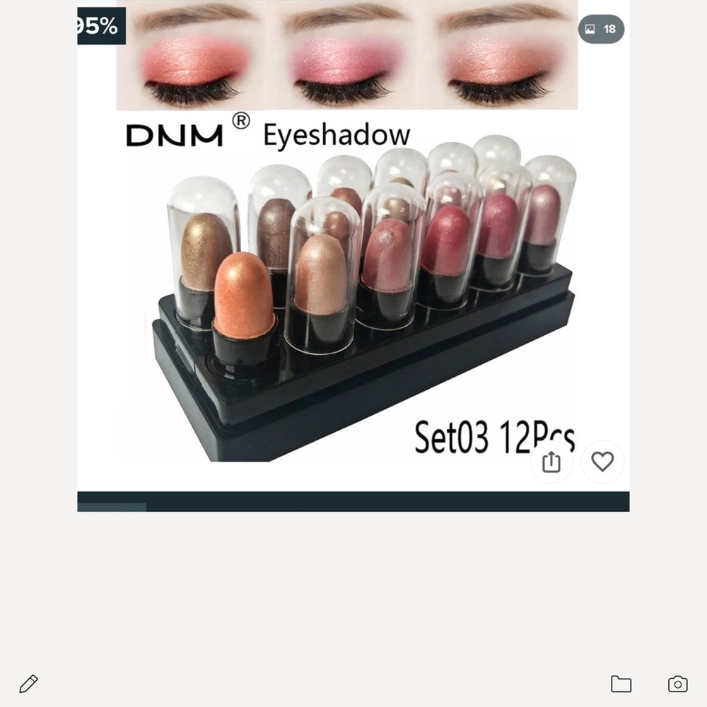 12 piece eyeshadow set